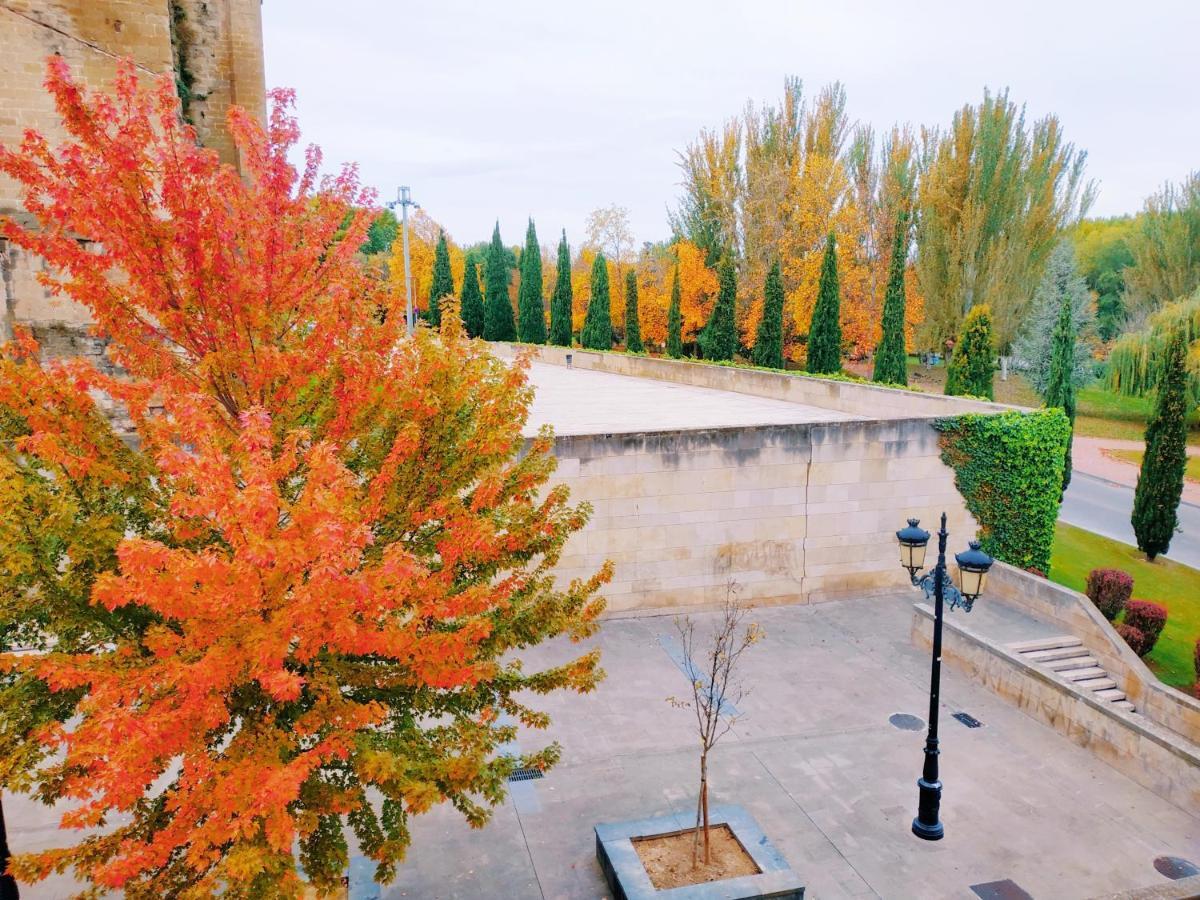 Lux Wood Loft With Air Con & Lift Apartment Logrono Luaran gambar